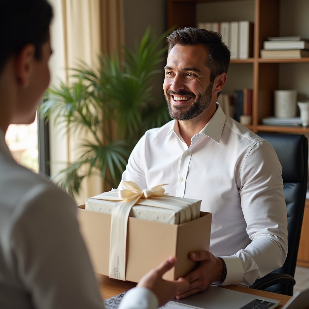 Consegna di capi selezionati direttamente in ufficio professionale